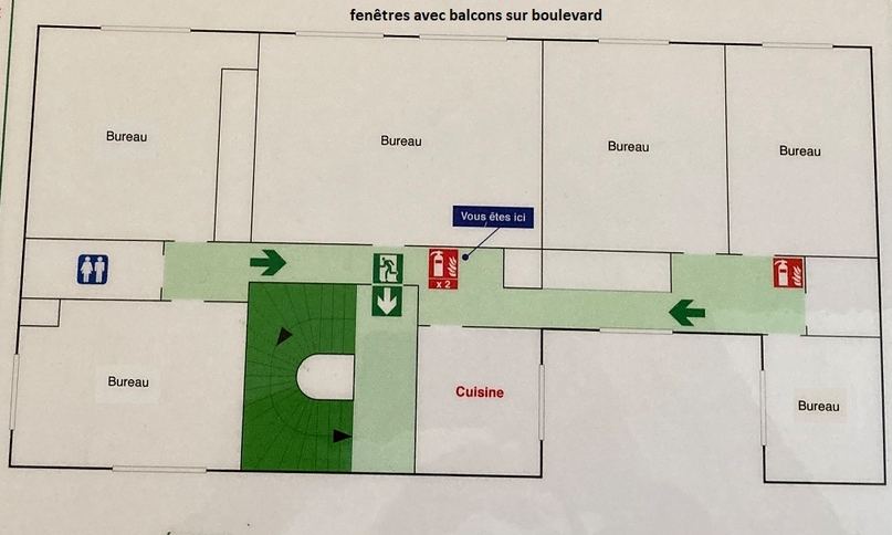plan bureaux boulevard de strasbourg